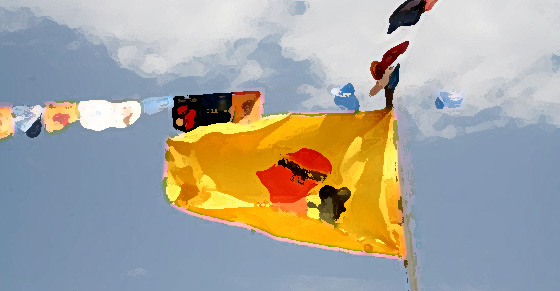 Bandera del FESPACO.