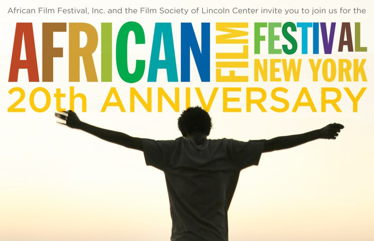 Cartel del 20 aniversario del Festival de Cine Africano de Nueva York