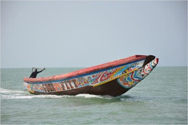 Fotograma de la "La Pirogue" (2012), un film del senegalés Moussa Touré.