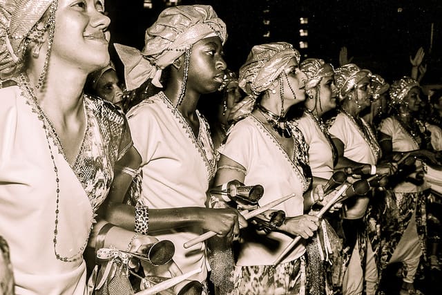 Educación, cultura y arte negro en femenino con Ilú Obá De Min (São Paulo). Foto: Jennifer Glass Y Fora do Eixo.