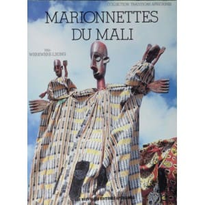 Portada de "Marionnettes du Mali" de Werewere Liking. 