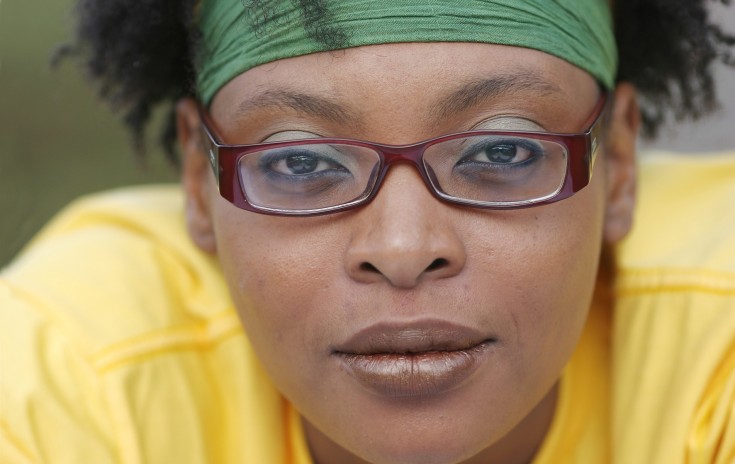 La autora camerunesa Leonora Miana. Foto:  T. Orban Abacapress. 