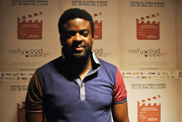 Kunle Afolayan, director de Phone Swap, mejor película en la Nollywoodweek de París. Foto: Sebastián Ruiz