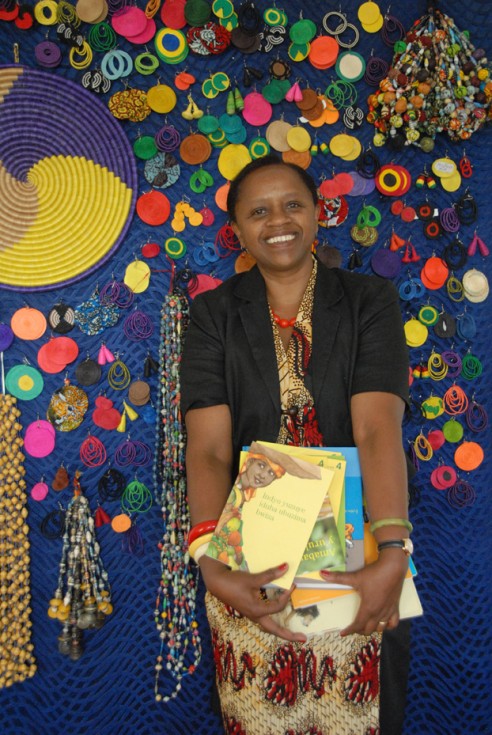 Agnes Gyr-Ukunda, responsable de Éditions Bakame. Foto cedida por la editorial