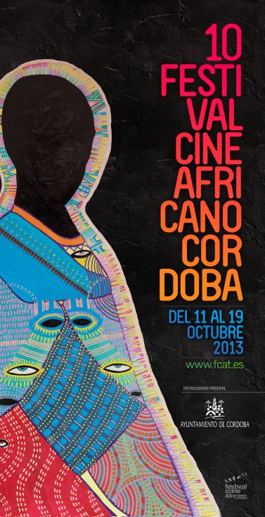 Cartel de la 10ª edición del Festival realizado por la hispano-sudanesa Dar Al Naim Mubarak.