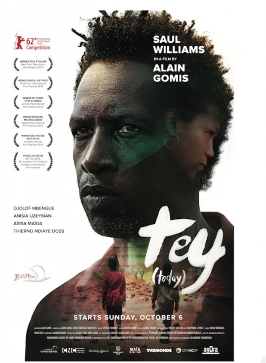 Cartel de la película Tey, dirigida por Alain Gomes.
