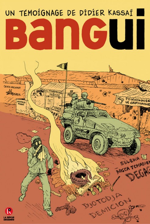 Portada del cómic de Didier Kassaï publicado por La Revue Dessinée