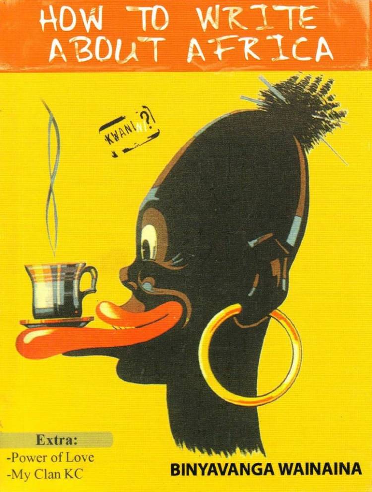 Portada de 'How to write about Africa' o 'Como escribir sobre África'.