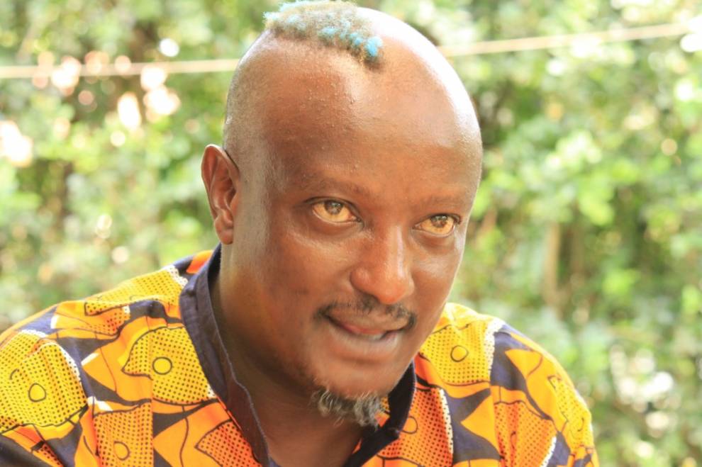 Binyavanga Wainaina por Sebastián Ruiz/Wiriko. Binyavanga Wainaina por Sebastián Ruiz/Wiriko.