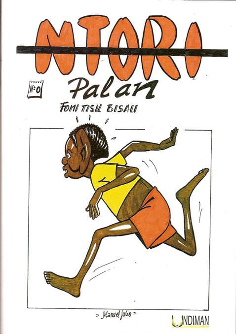 Portada de uno de los álbumes de Ntori Palan