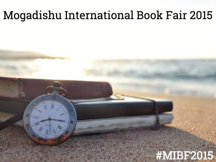 Imagen promocional de la Feria Internacional del Libro de Mogadiscio. Fuente: Facebbok del evento