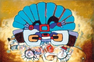 Aubrey-Williams-Quetzalcoatl-III-Olmec-Maya-and-Now-series-1984-oil-on-canvas