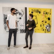 Presentación de las exposiciones de los artistas Yuran Henrique y Saskia Rodríguez, que se pueden visitar en el CAAM del 01.03 al 27.05.2018. Fotos CAAM / Sabrina Ceballos.