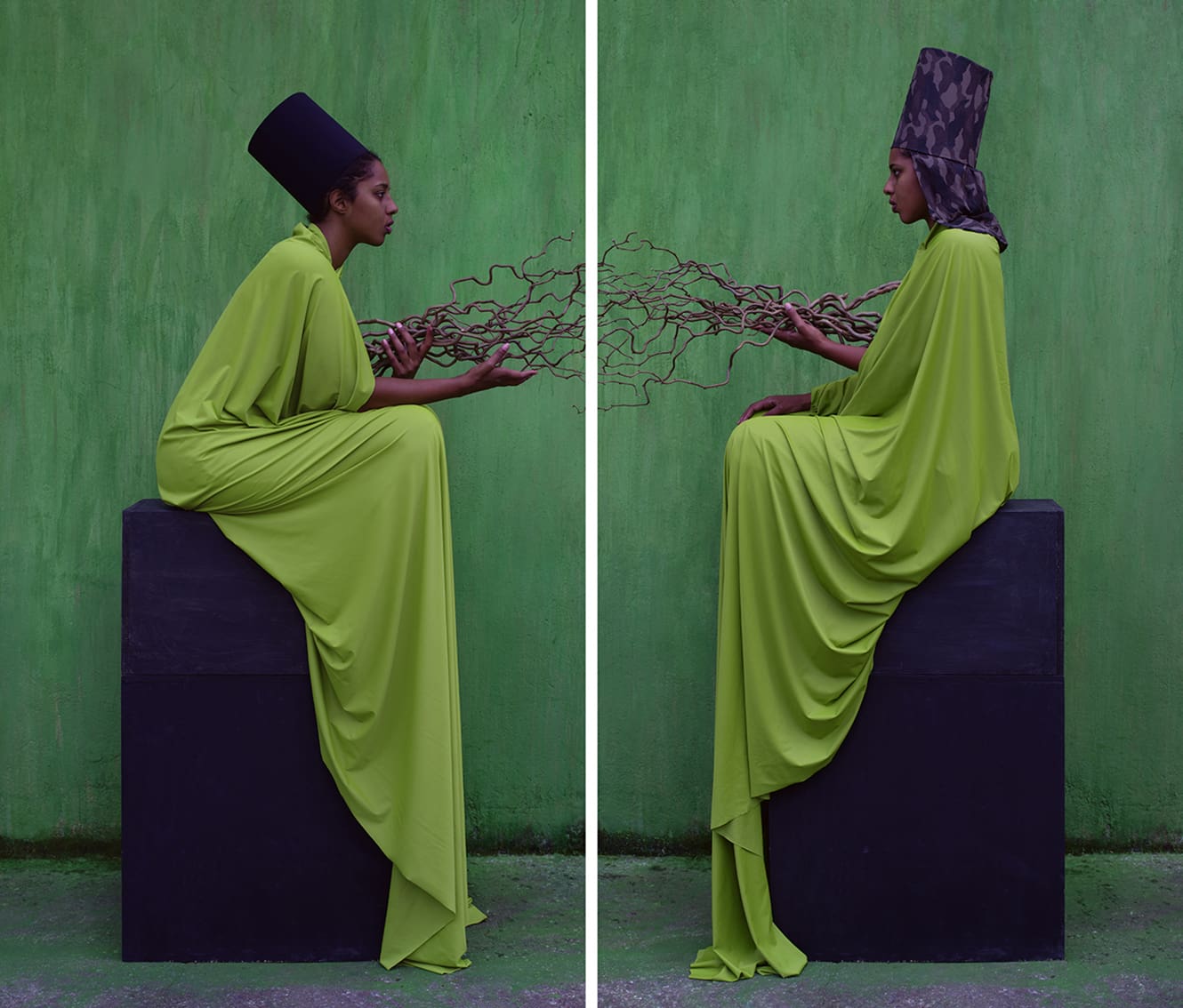 'Beyond the border', Maïmouna Guerresi (Italia-Senegal). © Maïmouna Guerresi, cortesía de Mariane Ibrahim Gallery.