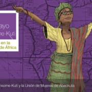 funmilayo ransome-kuti1 Portada del cómic Funmilayo Ransome-Kuti y la Unión de Mujeres de Abeokuta