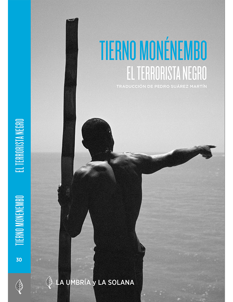 Cubierta de la edición en español de "El Terrorista negro", de Tierno Monénembo. 